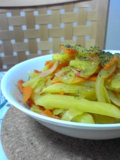 家にあるものでパパッと簡単野菜カレー炒め-レシピのメイン写真