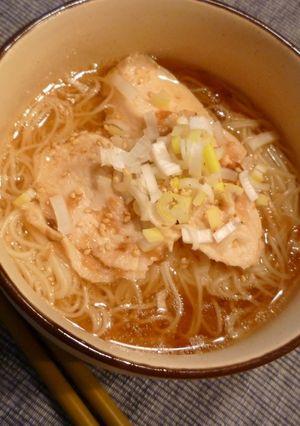 天然水と料理のための清酒でほっこり鶏そば-レシピのメイン写真