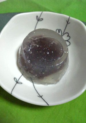 ぷるぷるわらびもち♪水まんじゅう風-レシピのメイン写真