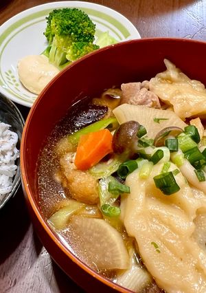 じぃちゃんの具沢山すいとん-レシピのメイン写真