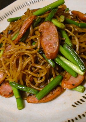 にんにくたっぷりスパイシー焼きそば-レシピのメイン写真