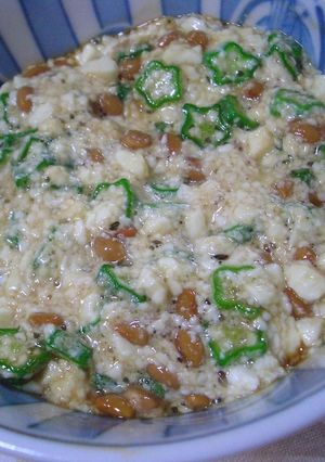 納豆・オクラ・豆腐のネバふわ☆おかず-レシピのメイン写真