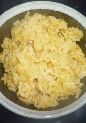 カレーピラフ風豚コマ・鶏団子簡単-レシピのメイン写真
