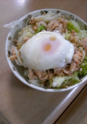 温玉鮭ご飯-レシピのメイン写真