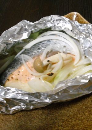 鮭のホイル焼き-レシピのメイン写真