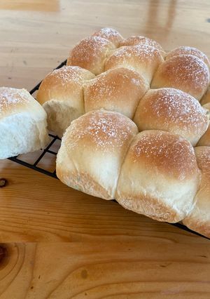 HBで☆生地作ってふわふわちぎりパン-レシピのメイン写真