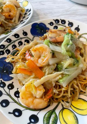 えびあんかけ炒麺-レシピのメイン写真