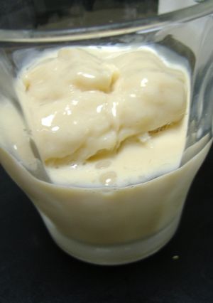 豆腐甘酒シャーベット（ＦＦ２０００用）-レシピのメイン写真
