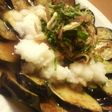 めんつゆで簡単!茄子焼き香味野菜のっけ