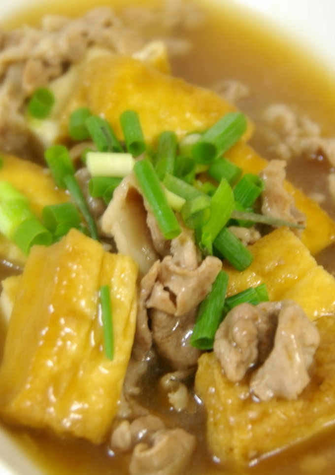 厚揚げと豚肉のトロっと煮♪-レシピのメイン写真