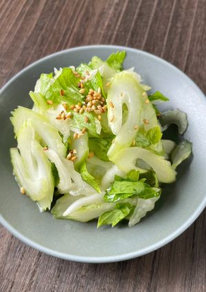 切って和えるだけで簡単♪セロリの香味和え-レシピのメイン写真