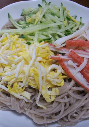 冷やし中華の具っぽい冷やしそば-レシピのメイン写真