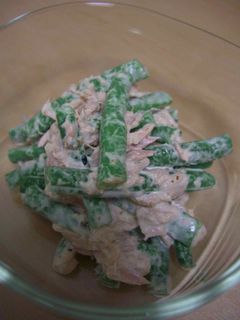いんげんとツナの七味マヨ和え-レシピのメイン写真