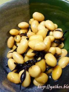 大豆とひじきの煮物-レシピのメイン写真