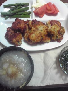 サトイモと鶏挽き肉の揚げ物-レシピのメイン写真