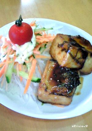 豆腐ステーキコクまろソースで☆-レシピのメイン写真