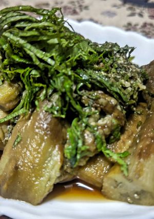 簡単！焼きナスの皮むき-レシピのメイン写真