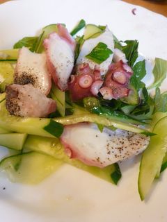 ❤たこDE お手軽 カルパッチョ風❤-レシピのメイン写真