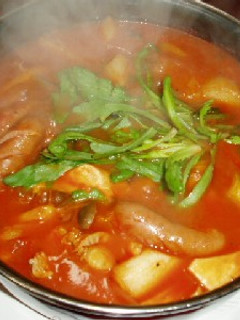 ☆すーぷのおいしぃトマト鍋☆-レシピのメイン写真