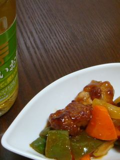 唐揚げで(*^_^*)酢豚風??酢鶏-レシピのメイン写真