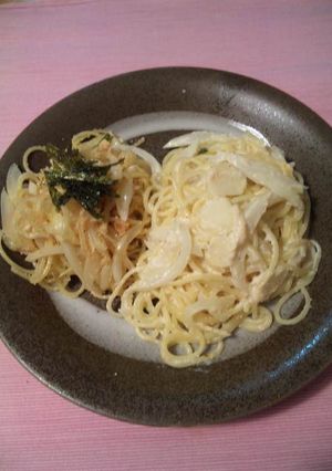 明太子クリーム＆明太子和風パスタを一緒に-レシピのメイン写真
