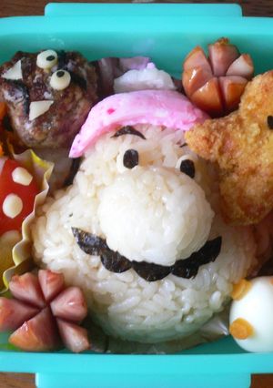 マリオ弁当（キャラ弁）-レシピのメイン写真