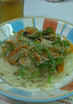 ぱぱっと!!そうめんチャンプルー♡-レシピのメイン写真