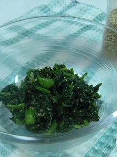 これこそ!!ほうれん草の胡麻和え♪-レシピのメイン写真