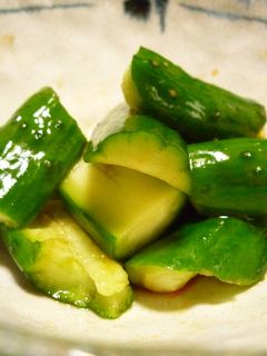 きゅうりとラー油の漬け物-レシピのメイン写真