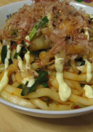 やみつき★がっつりキムチ焼きうどん-レシピのメイン写真