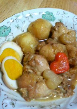 鶏手羽元のコンソメ風甘辛煮☆圧力鍋-レシピのメイン写真
