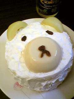 白くまのケーキ-レシピのメイン写真