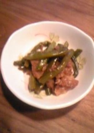 インゲンと牛肉の甘辛煮～★-レシピのメイン写真