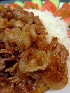 ベトナム風 豚バラ肉の生姜焼き-レシピのメイン写真