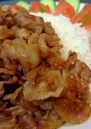 ベトナム風　豚バラ肉の生姜焼き-レシピのメイン写真