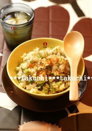 ピーマンおかかチャーハン-レシピのメイン写真