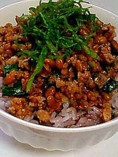 納豆炒め丼-レシピのメイン写真