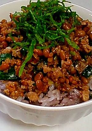 納豆炒め丼-レシピのメイン写真