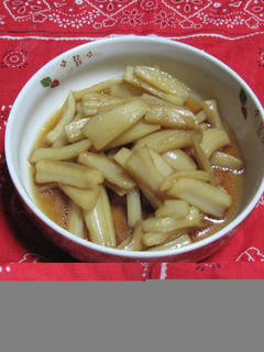 息子が大好きなれんこん炒め煮-レシピのメイン写真