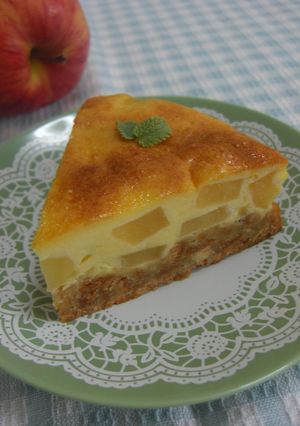 ✿りんごinチーズケーキ✿-レシピのメイン写真