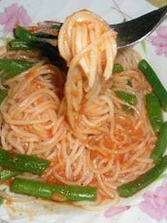 トマト風味の冷製パスタ-レシピのメイン写真