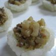 蓮根と豚肉の味噌そぼろonライスカップ
