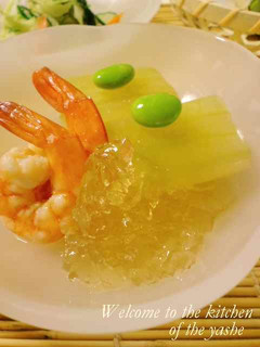 暑い夏にぴったり✿冷製・冬瓜の翡翠煮-レシピのメイン写真