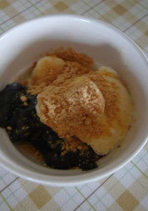 超簡単ごま豆腐でスイーツ-レシピのメイン写真
