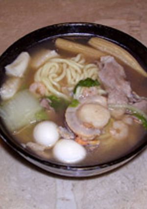 ダールー麺=打滷麺、卵入りあんかけうどん-レシピのメイン写真