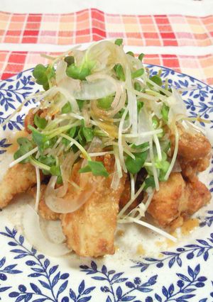 *野菜と♪絶対美味しいさっぱり鶏唐揚げ*-レシピのメイン写真