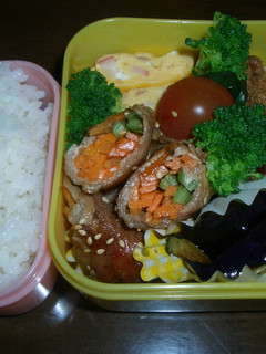お弁当に♪人参とインゲンの豚肉まきまき~-レシピのメイン写真
