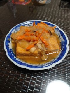 厚揚げのキノコみぞれあんかけ-レシピのメイン写真