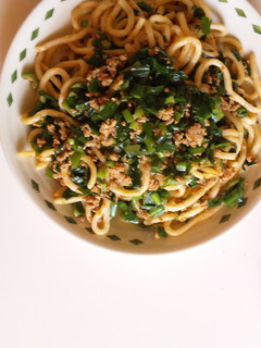 ニラ焼きうどん!-レシピのメイン写真