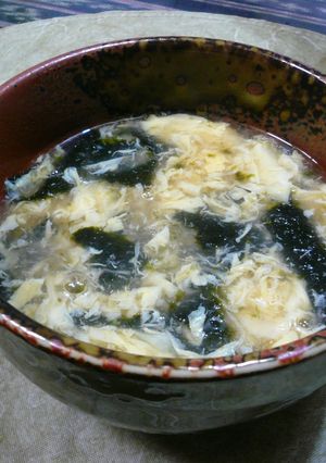 のりと卵の中華スープ-レシピのメイン写真